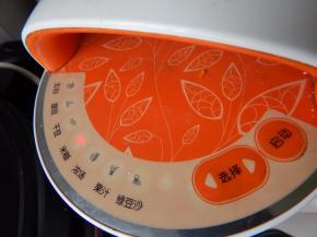 然后盖上盖子按米糊功能