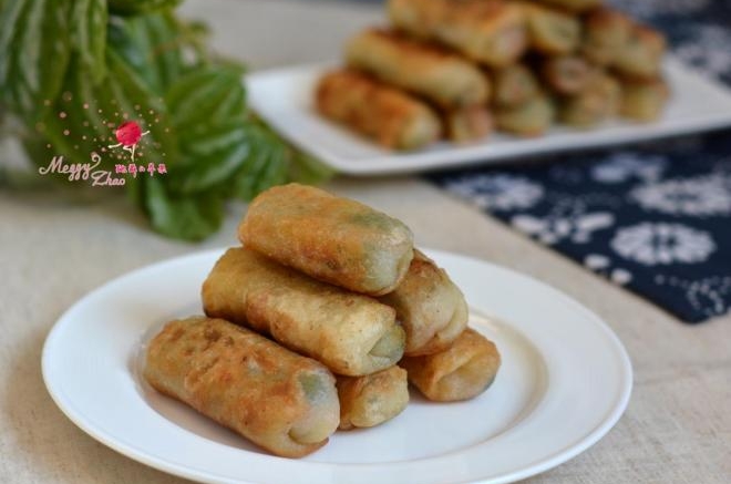 外焦里嫩的春卷