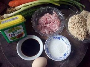 准备好材料