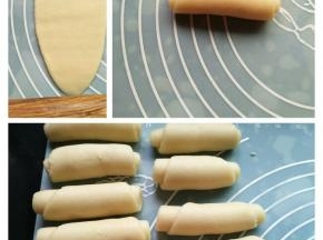 擀开，卷起