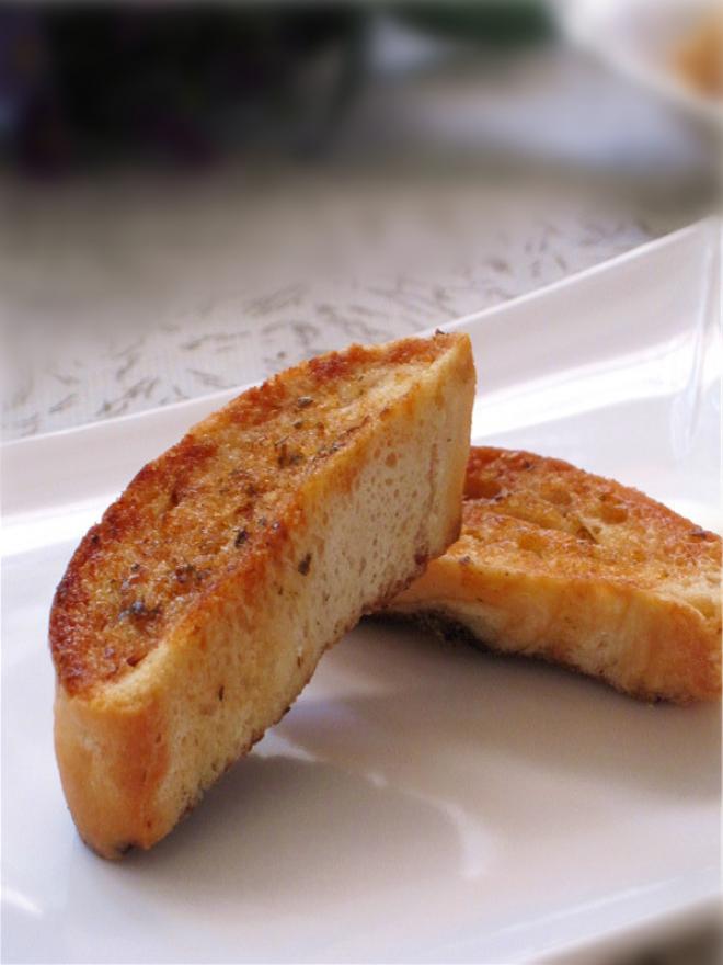 葱香法棍面包片