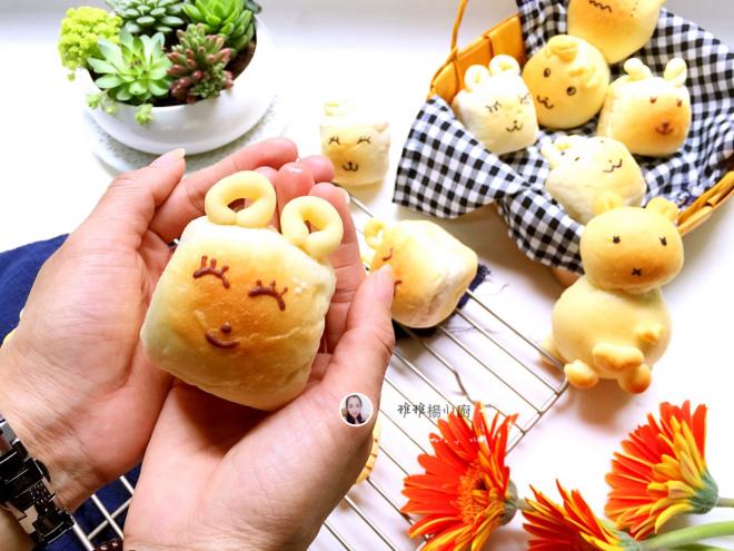 小兔子酸奶面包