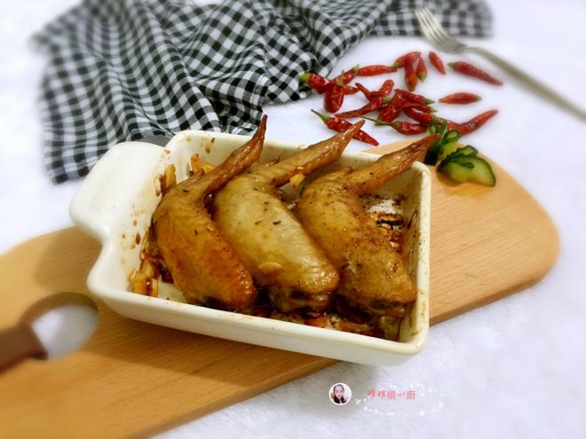蒜香烤鸡翅