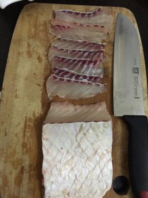 切到需要的份量