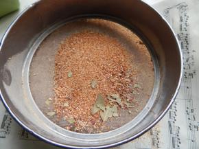 打碎后过滤一下