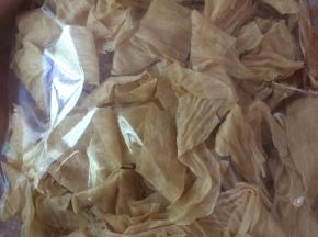 这就是我买的干豆皮。