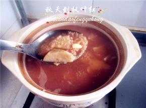 煮制粥变粘稠即可 。