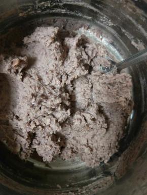 喜欢有豆粒的就少打一会，喜欢细腻的就多打一会