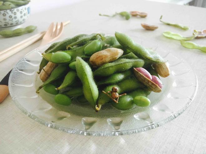 花椒盐水煮毛豆