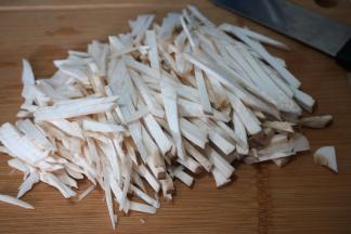 再切成细丝