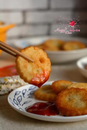 蘸着番茄酱，好开胃