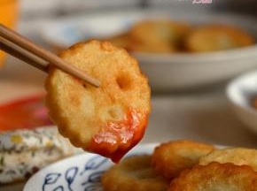 蘸着番茄酱，好开胃