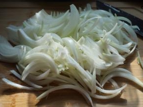 切成细丝