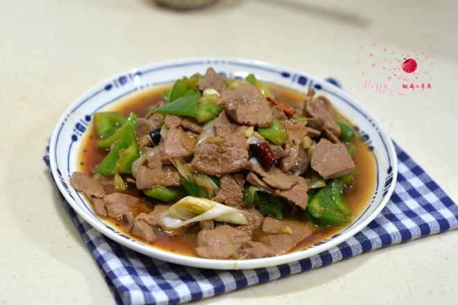 青椒炒猪肝