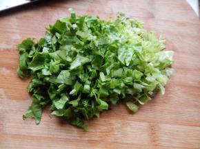 生菜切好