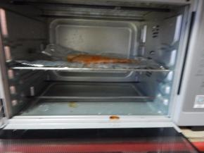 上烤箱220度烤5分钟