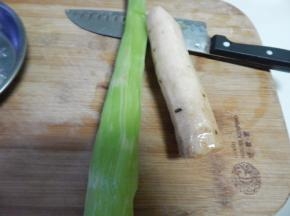 莴笋去皮