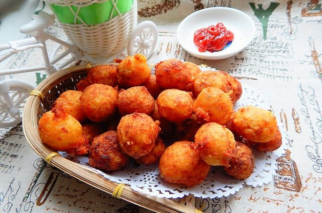 香炸土豆丸子