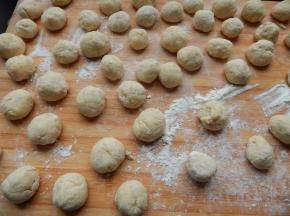 柔成团分成小块