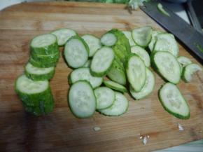 黄瓜切片