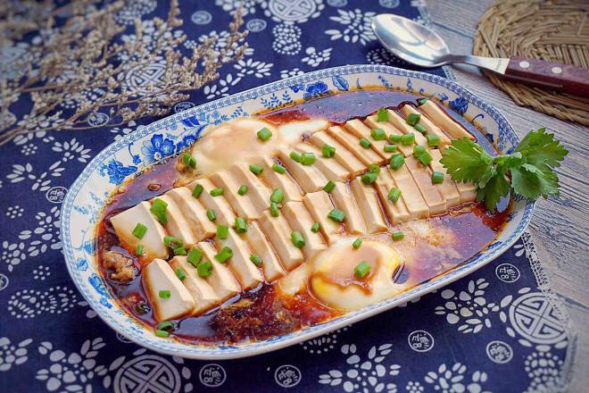 蛋蒸豆腐