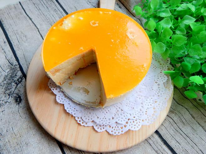 香橙慕斯蛋糕