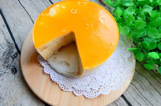 香橙慕斯蛋糕