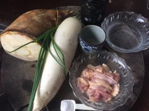 准备好材料