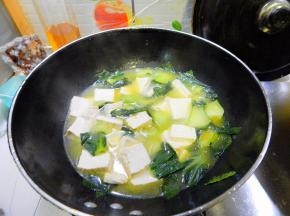 煮至豆腐入味