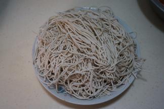 面条准备好