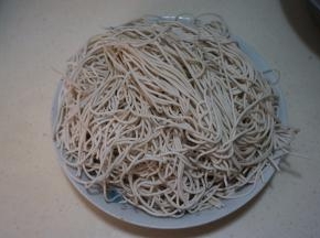 面条准备好