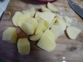 土豆切好