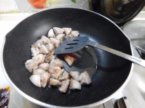 翻炒一会