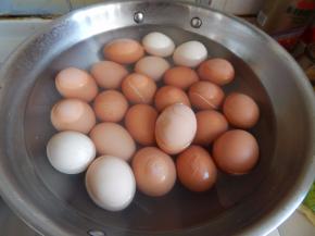 鸡蛋 煮熟