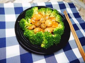 加入西兰花中间