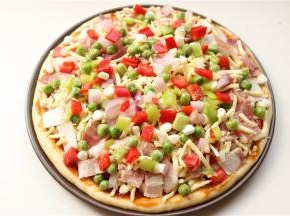 剩余的蔬菜全部放上去。