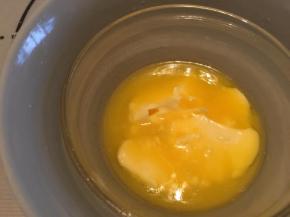 黄油隔热水融化