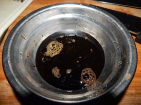 生抽在香醋加入盐搅拌均匀