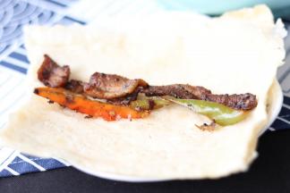 小炒肉卷煎饼，最美味了。