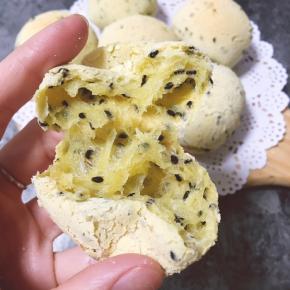 麻薯于面包的口感同时具有，很好吃～