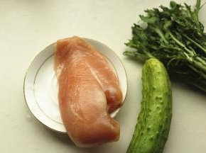 准备好食材。