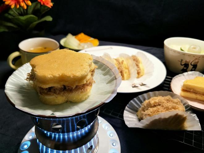 肉松花朵(云朵)贝。