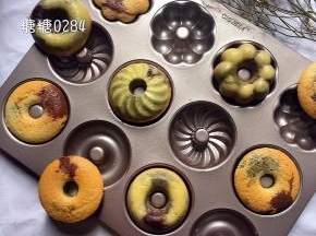 出炉倒扣抖一抖就出来了！成品美美哒！