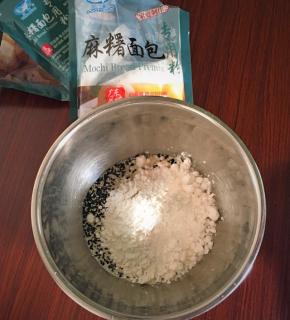 加入麻糬预拌粉