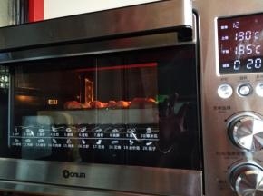 上火190℃下火180℃烤10分钟