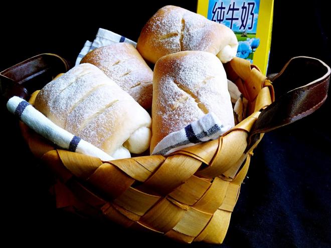 牛奶面包―5℃冰箱冷藏基础发酵