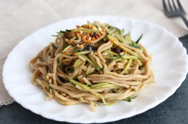 凉拌莜面
