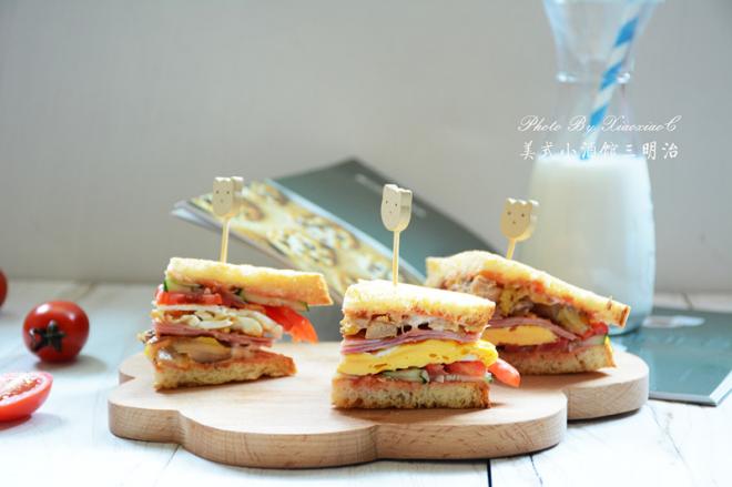 美式小酒馆三明治