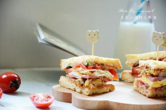 美式小酒馆三明治