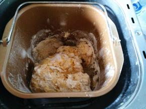 启动和面5分钟后，静止10分钟